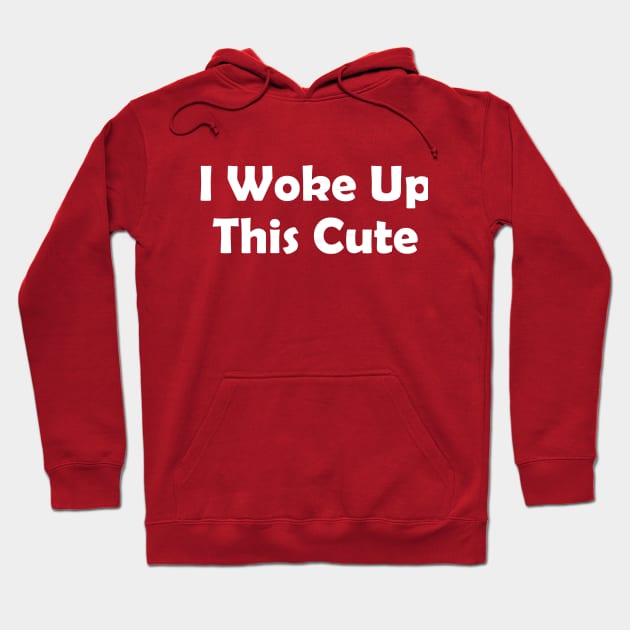 I Woke Up This Cute Funny Shirt Hoodie by GodiesForHomies